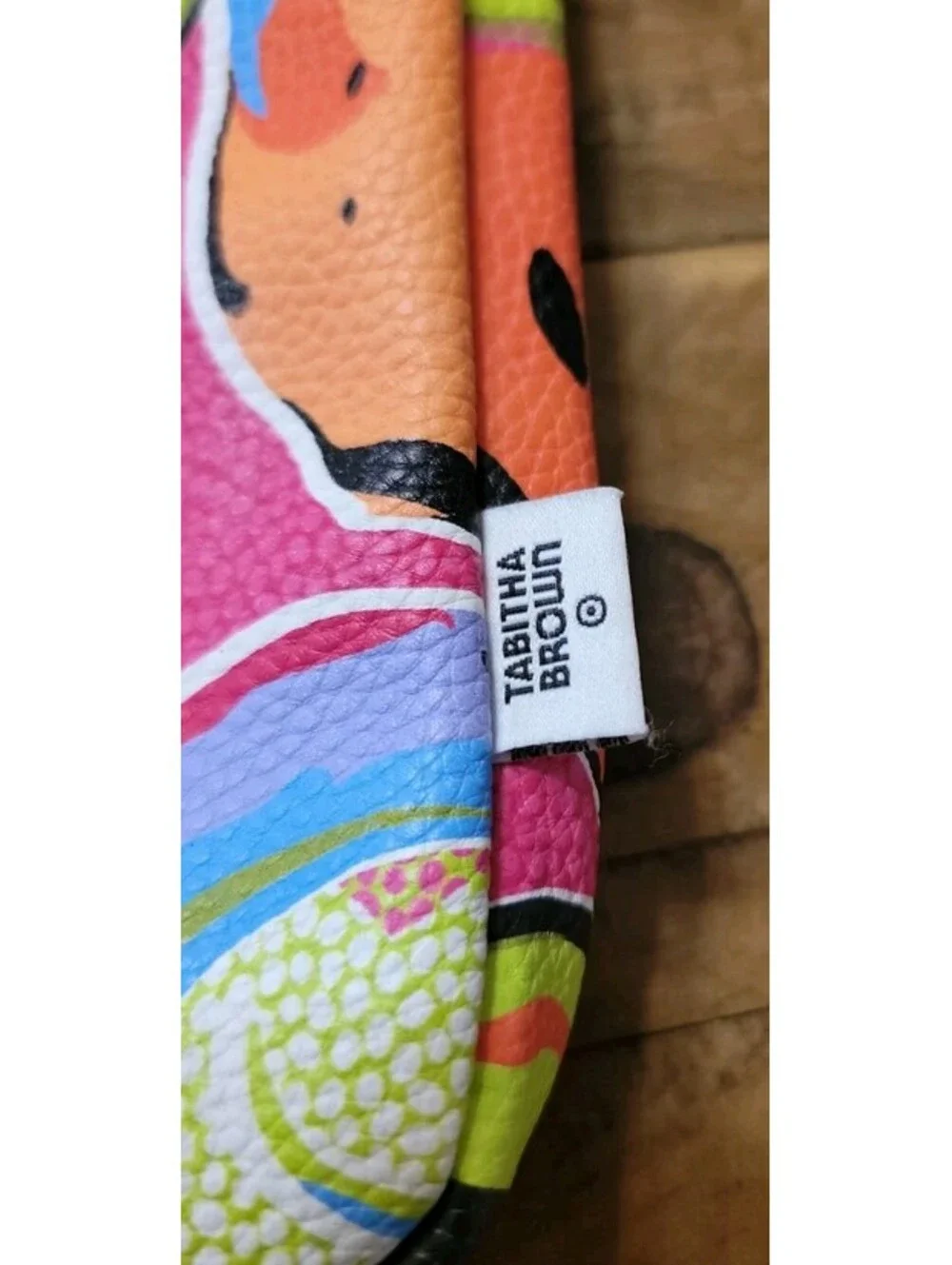Tabitha Brown Target 15” Tech Sleeve - Laptop/Tablet/Colorful Fruit Print -Used